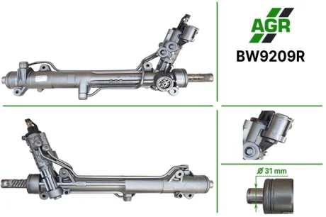 Рульова рейка з ГПК, відновлена, BMW 7 (E65, E66) 01- AGR AUTOAGREGAT BW9209R