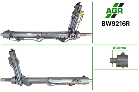 Рульова рейка з ГПК, відновлена, BMW X6 E-71 2008-,BMW Х5 E-70 2007- AGR AUTOAGREGAT BW9216R