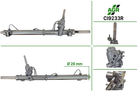 Рульова рейка з ГПК, відновлена, CITROEN C5 2008-2012 AGR AUTOAGREGAT CI9233R