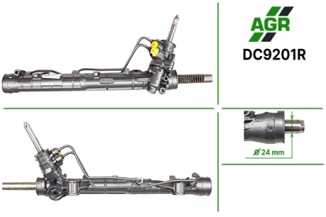 Рульова рейка з ГПК, відновлена, DACIA Logan 04-,RENAULT Sandero 07-,LADA Largus12-,NISSA ALMERA AGR AUTOAGREGAT DC9201R
