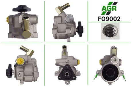 Насос ГПК з механічним приводом, новий, FORD ESCORT 1995-2000, FIESTA 1989-1995, TRANSIT 1994-2000 AGR AUTOAGREGAT FO9002