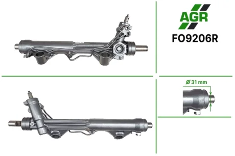 Рульова рейка з ГПК, відновлена, FORD EXPLORER 92-00 AGR AUTOAGREGAT FO9206R