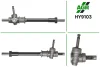 Рульова рейка без ПК, нова, HYUNDAI ACCENT I (X-3) 94-00, ACCENT (X-3) 94-00 AGR AUTOAGREGAT HY9103 (фото 1)