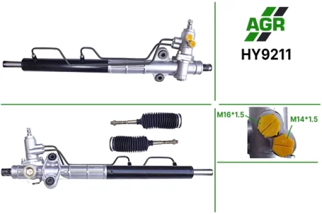 Рульова рейка з ГПК, нова, HYUNDAI SONATA 99-04,GRANDEUR [EB] 99-04, OPTIMA [FS] 00-05,KIA MAGENTIS AGR AUTOAGREGAT HY9211