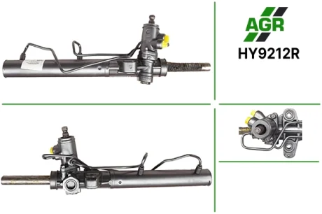 Рульова рейка з ГПК, відновлена, HYUNDAI MATRIX (FC) 01-10 AGR AUTOAGREGAT HY9212R