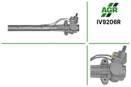 Рульова рейка з ГПК, відновлена, IVECO DAILY 89-96 AGR AUTOAGREGAT IV9206R