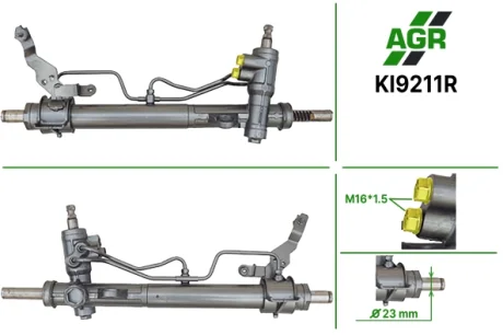 Рульова рейка з ГПК, відновлена, KIA PICANTO (BA) 04- AGR AUTOAGREGAT KI9211R