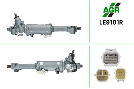 Рульова рейка з ЕПК, відновлена, LEXUS GS 2005-2011, IS 2005-2013 AGR AUTOAGREGAT LE9101R