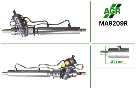 Рульова рейка з ГПК, відновлена, MAZDA 323 C IV (BG) 89-94,323 F IV (BG) 89-94,323 S IV (BG) 89-9 AGR AUTOAGREGAT MA9209R