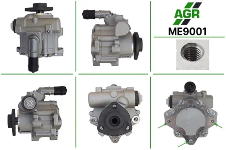 Насос ГПК з механічним приводом, новий, MERCEDES-BENZ V-CLASS (638/2) 96-03,VITO (638) 96-03 AGR AUTOAGREGAT ME9001