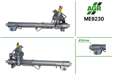 Рульова рейка з ГПК, нова, MERCE S-CLASS (W221) 11-,MERCE GLK-CLASS (X204) 09-,MERCE E-CLASS (W212) AGR AUTOAGREGAT ME9230