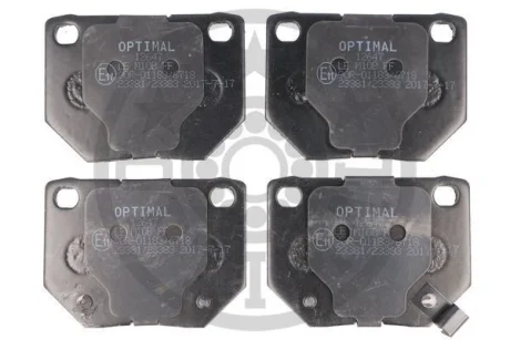 Гальмівні колодки дискові OPTIMAL BP-12647