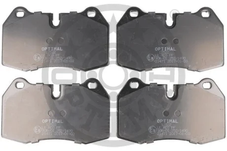 Гальмівні колодки дискові OPTIMAL BP-12522
