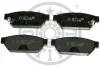 Гальмівні колодки дискові OPTIMAL BP-09862 (фото 1)