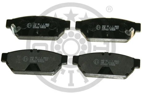 Гальмівні колодки дискові OPTIMAL BP-09862