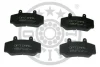 Гальмівні колодки дискові OPTIMAL BP-09610 (фото 1)