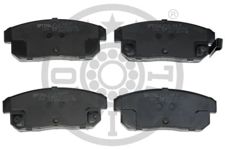 Гальмівні колодки дискові OPTIMAL BP-12492