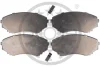 Гальмівні колодки дискові OPTIMAL BP-09779 (фото 1)