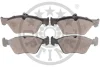 Колодки гальмівні (передні) Opel Omega B 94-00/Vectra A 93-95/Saab 900 93-98 OPTIMAL BP09915 (фото 2)