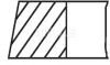 88,4 (+0,40) 2,5-2-2,5 Комплект поршньових кілець IVECO DAILY V, DAILY VI FIAT DUCATO 2.3D/3.0D 08.06- FIAT MAHLE MAHLE\KNECHT 007 RS 00150 0N2 (фото 2)