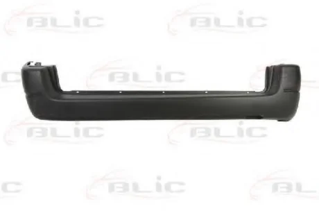 Бампер (задн, чорний) CITROEN BERLINGO I PEUGEOT PARTNER 07.96-10.08 BLIC 5506-00-0550950P