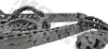 Комплект ГРМ (ланцюг + шестерня) JAGUAR XF I, XJ, XK 8, XK II LAND ROVER DISCOVERY III 3.2-4.4 03.96-04.15 MOTTCK252 MOTIVE TCK252 (фото 6)