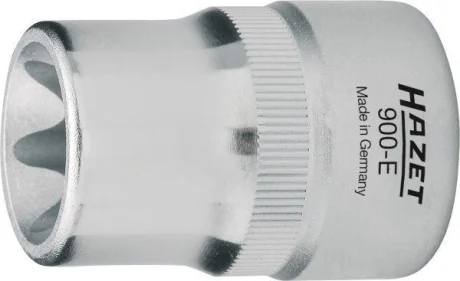Насадка 1/2" (12,5 мм), розмір ключа для гнізда E-TORX: E16, торцевий, довжина: 38 мм HAZ HAZET 900-E16