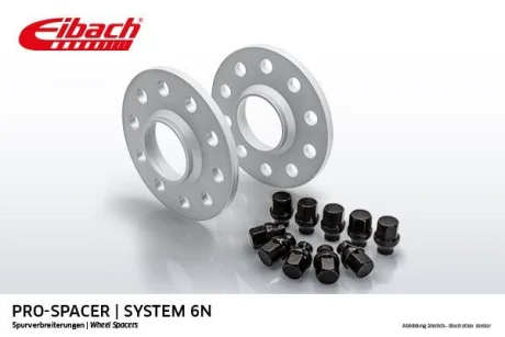 (EN) Wheel rim spacers 5x114,3 товщина: 10мм діаметр монтажного отвору: 64мм - натуральний EIBACH S90-6-10-032-N
