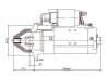 Стартер (24В, 4кВт, (en) new with a deposit) IVECO EUROCARGO I-III, ZETA 8040.04.200-8060.05.289 11.79-09.15 ELECTRIC PE PRESTOLITE 861049 (фото 6)