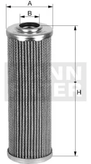 Фільтр, Гідравлічна система приводу робочого устаткування -FILTER MANN HD8634