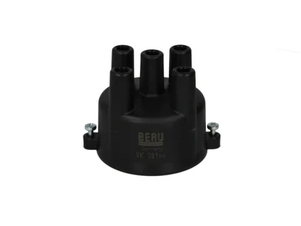 Кришка розподілювача запалювання OPEL ASTRA F, CORSA A, CORSA A TR, CORSA A/HATCHBACK, CORSA B, KADETT E, KADETT E COMBO, VECTRA A 1.2/1.4/1.6 09.82-03.01 BERU BY DRIV VK 381