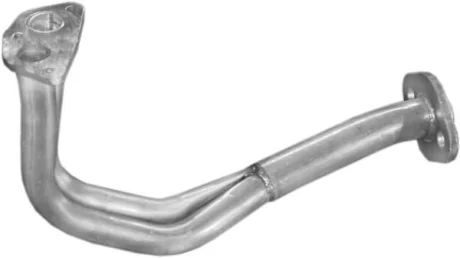 Труба приймальна POLMO Mazda 626 2.0/2.0-12V 87-90/92 алюмінізована сталь POLMO POLMOSTROW 12.181