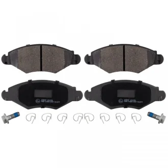 Комплект гальмівних колодок передн, CITROEN XSARA, XSARA/HATCHBACK, NISSAN KUBISTAR, PEUGEOT 206, 206+ 1.1-1.9D 04.97- BLUE PRINT ADP154217