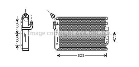 Радіатор кондиціонера QUALITY COOLING AVA PR5042