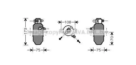Осушувач кондиціонера QUALITY COOLING AVA MSD374