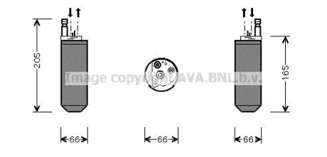 Осушувач кондиціонера QUALITY COOLING AVA JRD029