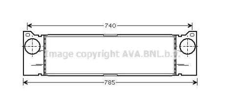 Інтеркулер QUALITY COOLING AVA MSA4370