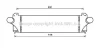 Інтеркулер IVECO DAILY IV, DAILY V, DAILY VI F1CE0441A-F1CGL411C 09.09- QUALITY COOLING AVA IV4129 (фото 1)