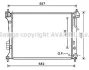 Радіатор двигуна (товщина: 16мм) HYUNDAI I20 I G4AG-G4LA 09.08-12.15 QUALITY COOLING AVA HY2428 (фото 1)