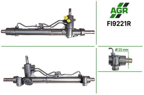 Рульова рейка з ГПК, відновлена, FIAT DOBLO (152, 263) 10-,DOBLO (263) 10- AGR AUTOAGREGAT FI9221R