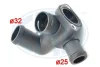 Фланець системи охолодження VW Caddy II 1.9D 94-01 ERA 354010 (фото 1)