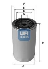 Фільтр масляний UFI 23.577.00
