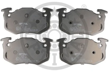 Гальмівні колодки дискові OPTIMAL BP-09858