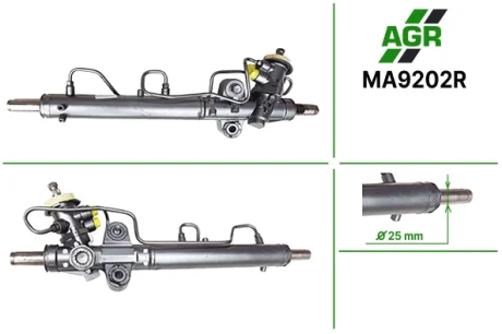 Рульова рейка з ГПК, відновлена, MAZDA 323 BJ 1998-2004, MAZDA PREMACY 01- AGR AUTOAGREGAT MA9202R