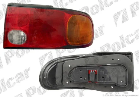 Ліхтар задній | MITSUB. LANCER, 92- POLCAR 521788E