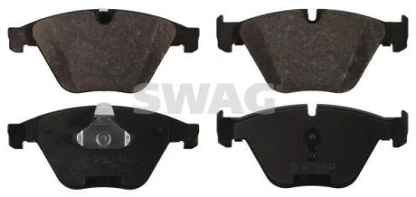 Гальмівні колодки, дискове гальмо (набір) SWAG 20916865