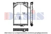 Радіатор двигуна ((en) with frame) VOLVO FM, FM II, FM III, FMX, FMX II, FMX III D11A-330-G13C460 09.05- AKS DASIS 280029N (фото 1)