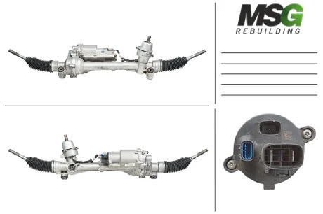 Рульова рейка з ЕУР відновлена Dodge Charger 11-, Dodge Challenger 06- Rebuilding MSG DG401.NLA0.R