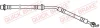 Гальмівний шланг гнучкий передн Прав (довжина 486мм, M10x1) CITROEN C1 II, PEUGEOT 108 1.0/1.2 04.14- QUICK BRAKE 50751 (фото 1)