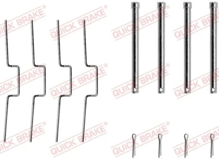 Монтажний набір гальмівних колодок QUICK BRAKE 1091176